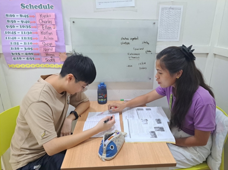 フィリピン留学 Cebu21 - CG Academy-Class-21